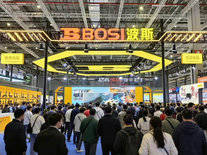Peralatan BOSI Bersinar di Pameran Perangkat Keras Internasional Tiongkok ke-39